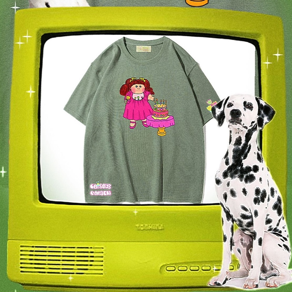 💖Cabbage Patch Kids Tee Original hand-painted cabbage patch dolls  cute T-Shirt